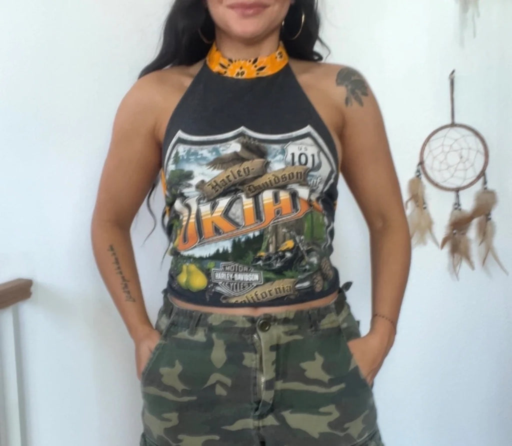 Harley Davidson Halter Tee