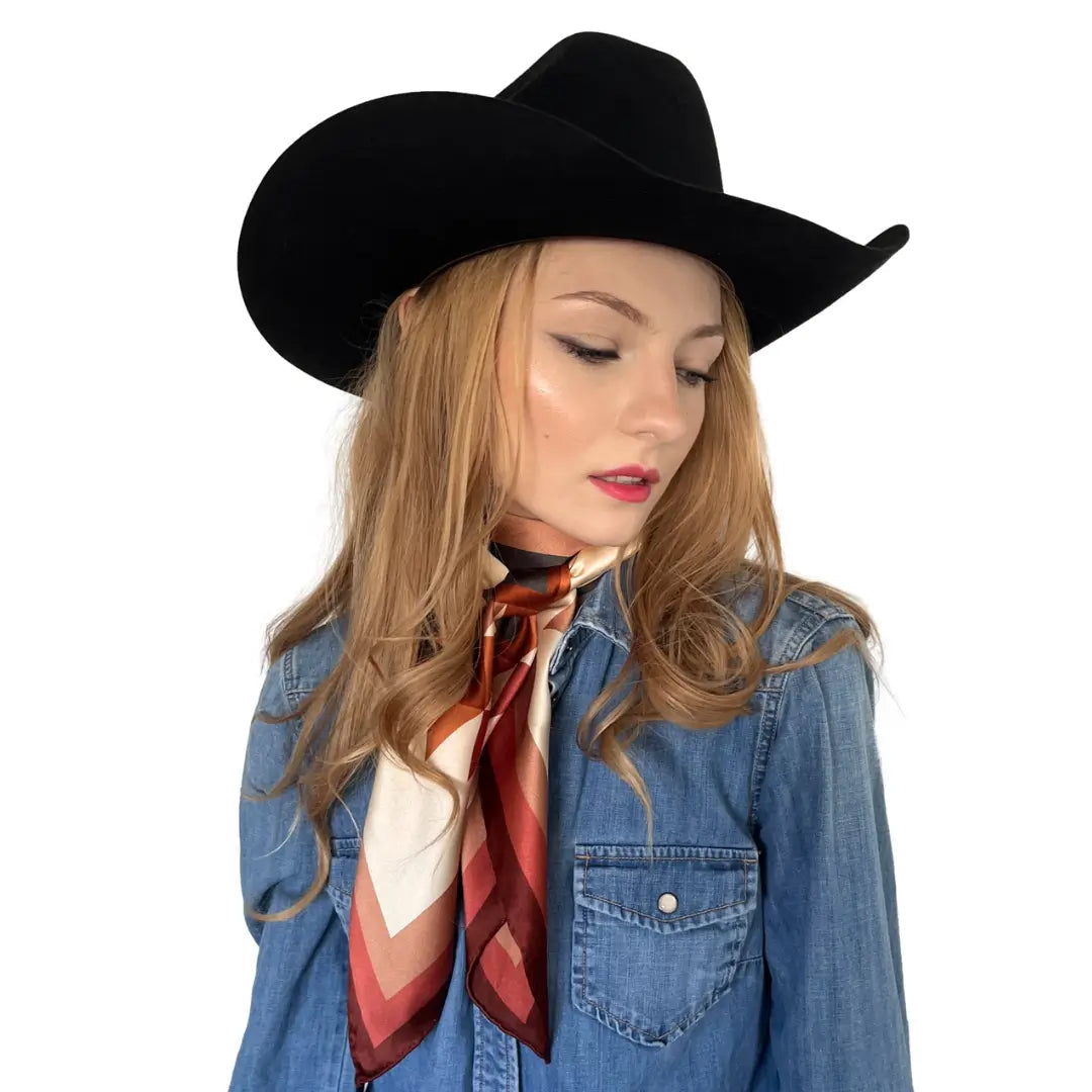 Aztec Wild Rags (Pecos Desert) Silk Scarf