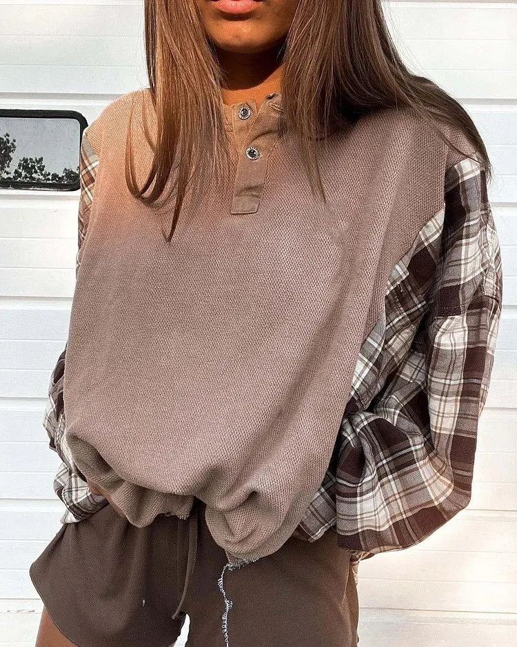 Patchwork Sweatshirt c0b0