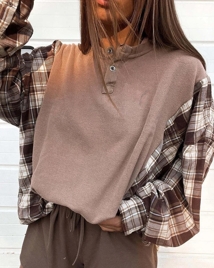 Patchwork Sweatshirt c0b0