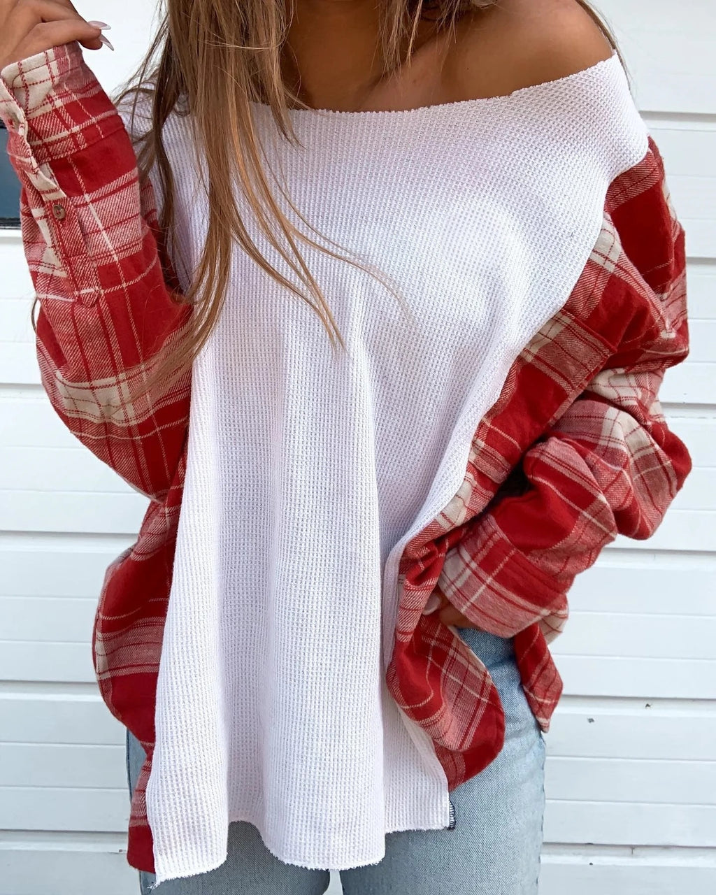 Patchwork Sweatshirt c0118