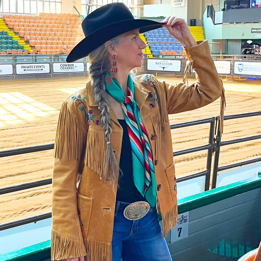 Serape Wild Rags (Western Sky) Silk Scarf