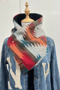 Cowboy Aztec Warm Neck Hood