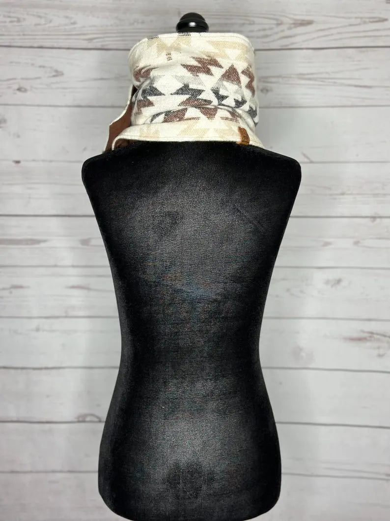 Tulsa Western Aztec Warm Neck Hood