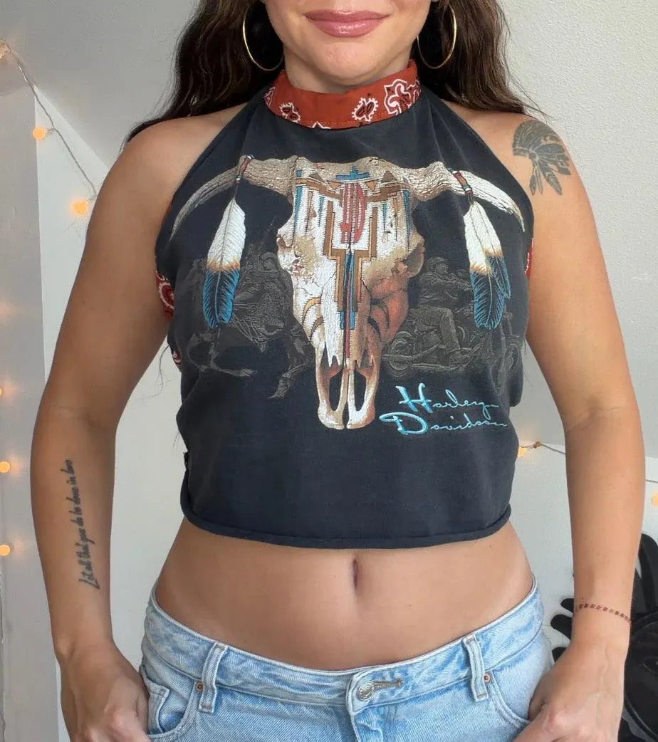 Harley Davidson Halter Tee