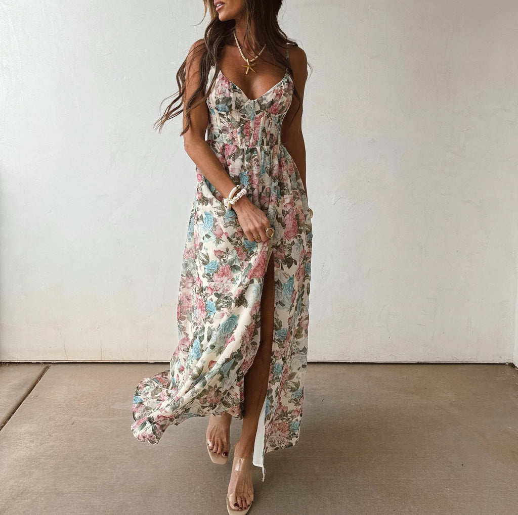 Floral Print Tulum Breeze Dress