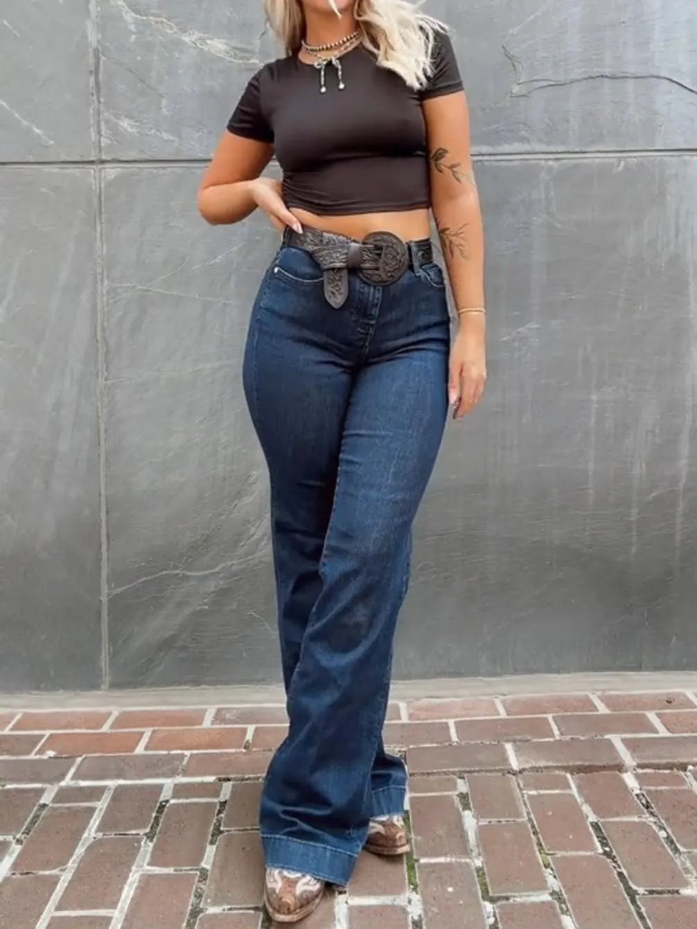 Pink 7SsVintage Wash Jeans