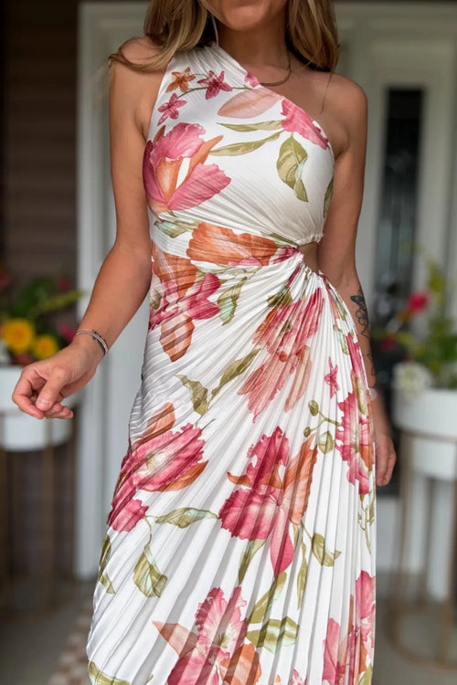 After Hours Pleated Maxi Dress