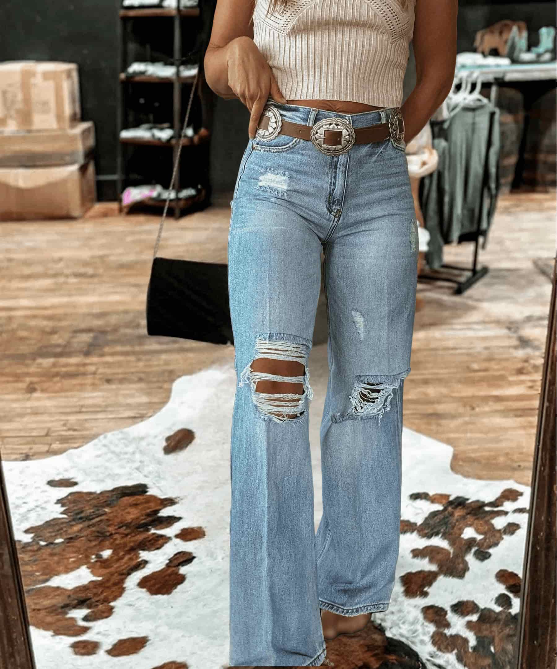 Lenny Wide Leg Jeans