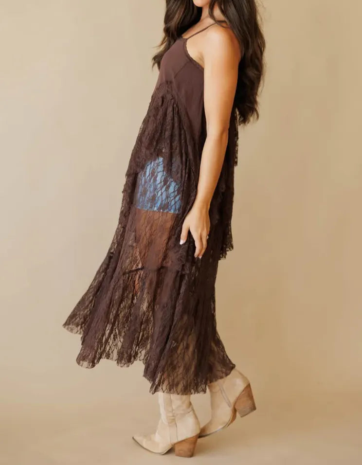 Drifting Away Lace Top