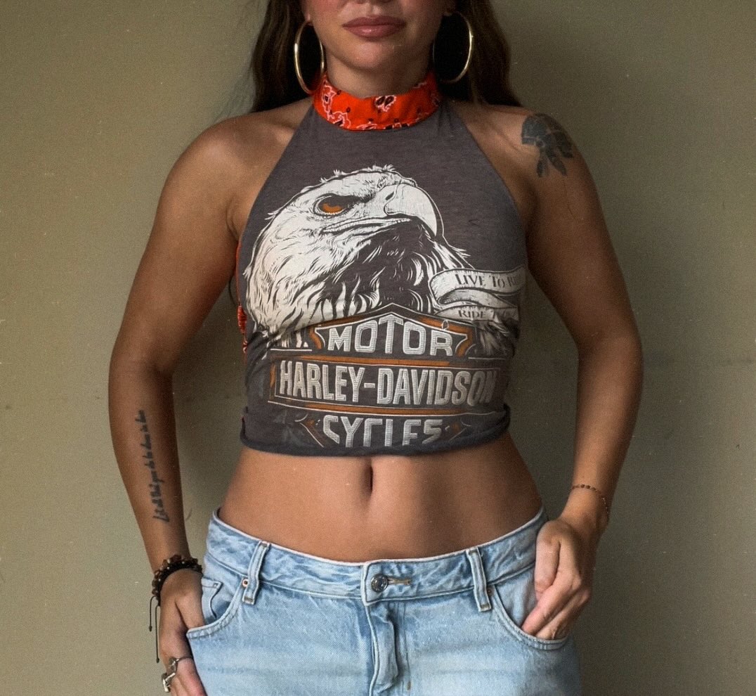 Vintage Halter  Tee