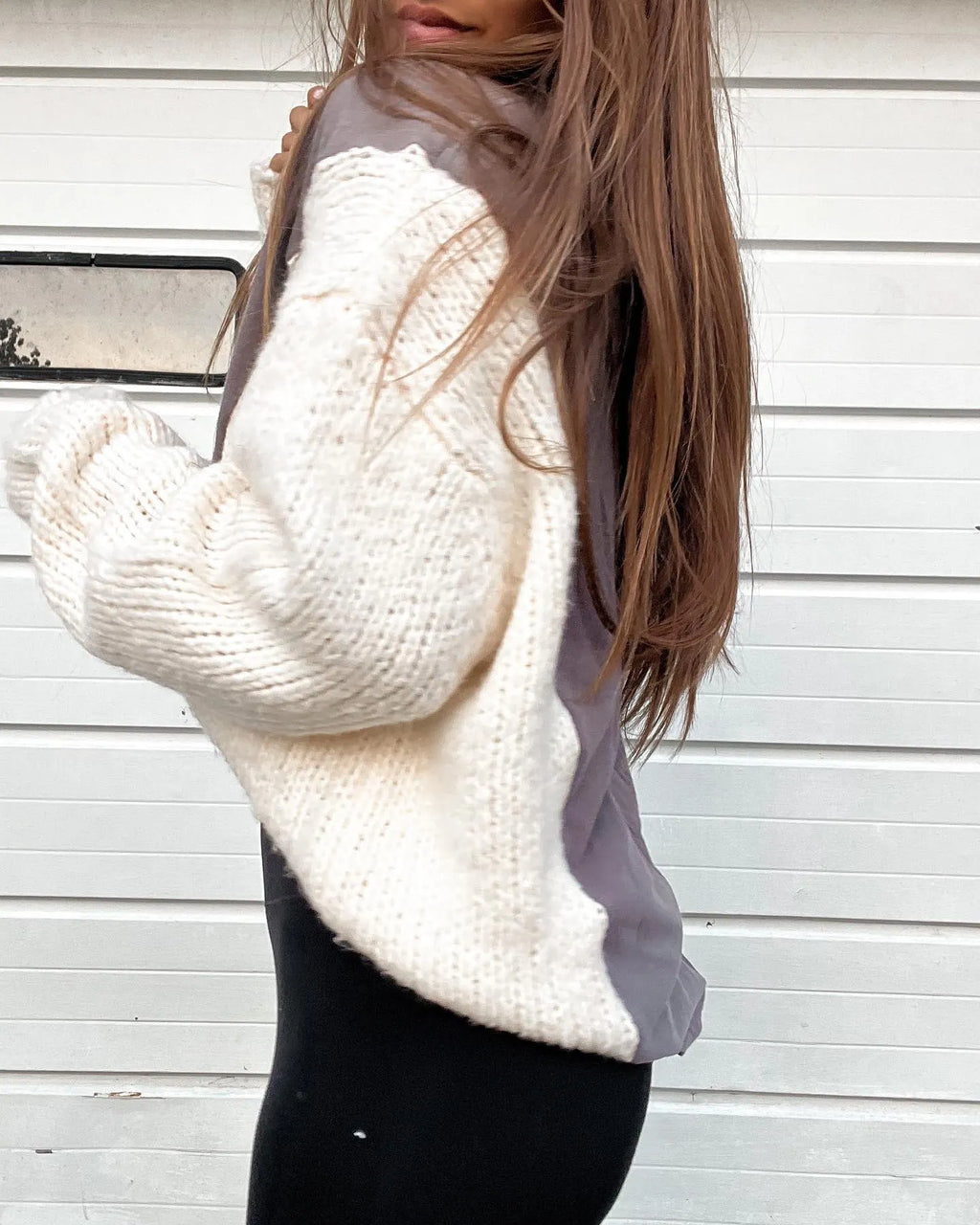 Patchwork Sweatshirt f780