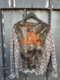 Pabst Blue Ribbon Flannel Top