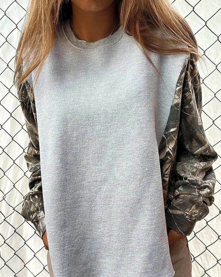 Patchwork Sweatshirt a0bd