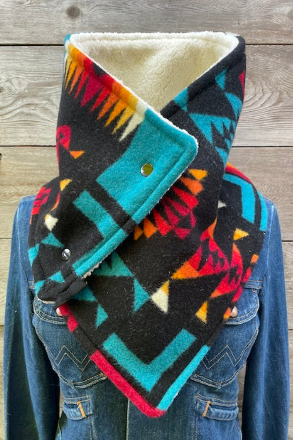 Western Cowboy Warm Neck Hood