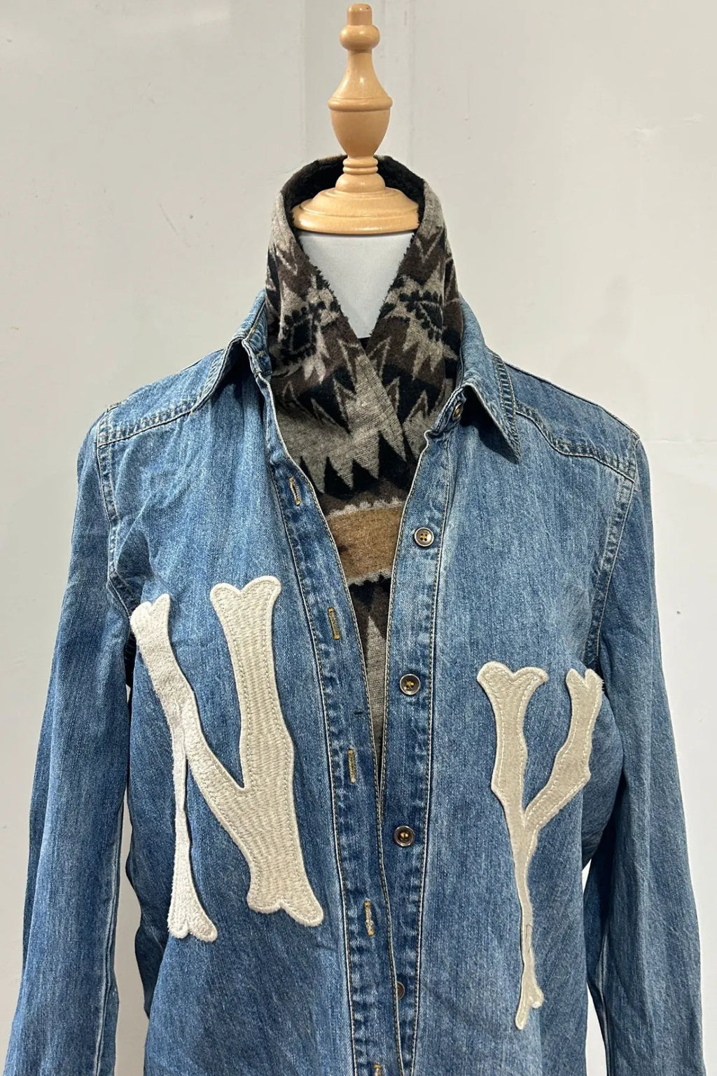 Western Cowboy Aztec Warm Neck Hood
