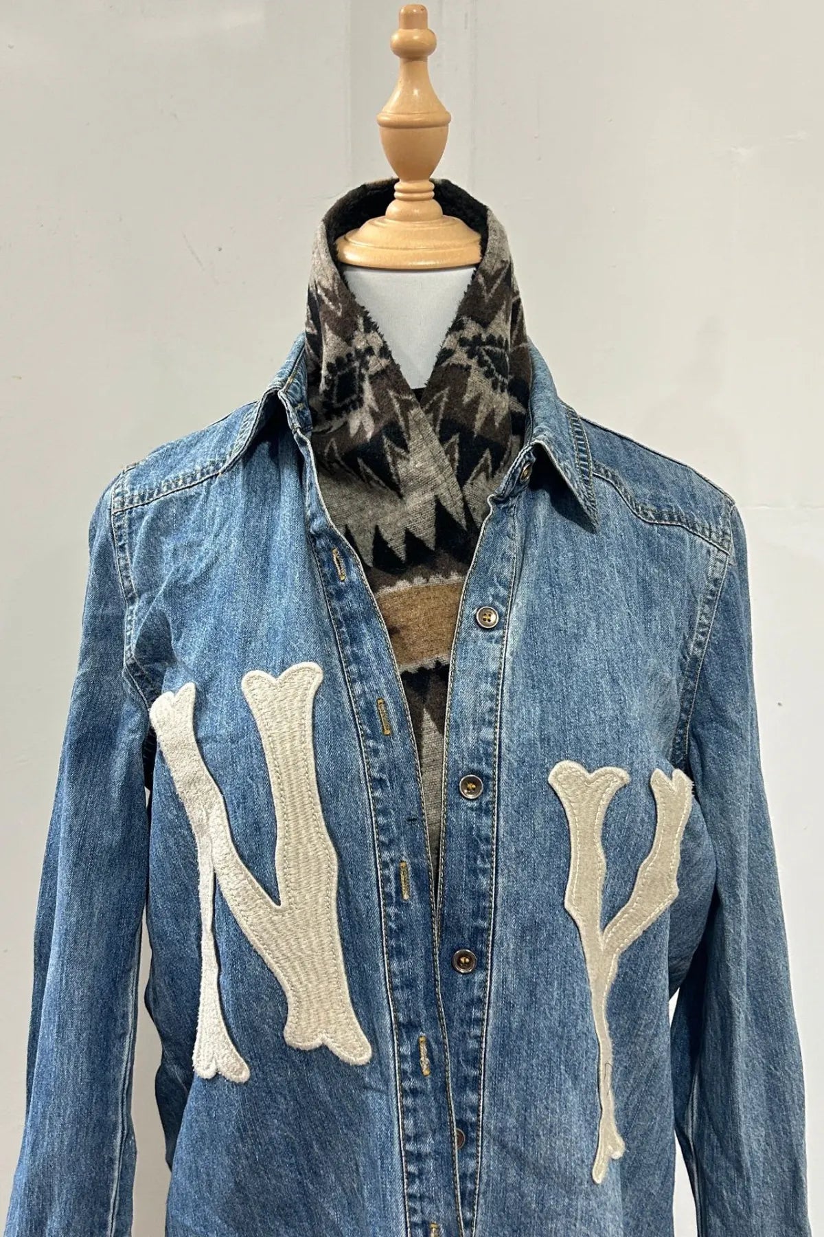 Western Cowboy Aztec Warm Neck Hood