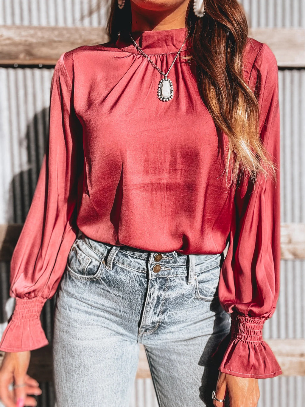 Grace Top (Mauve)