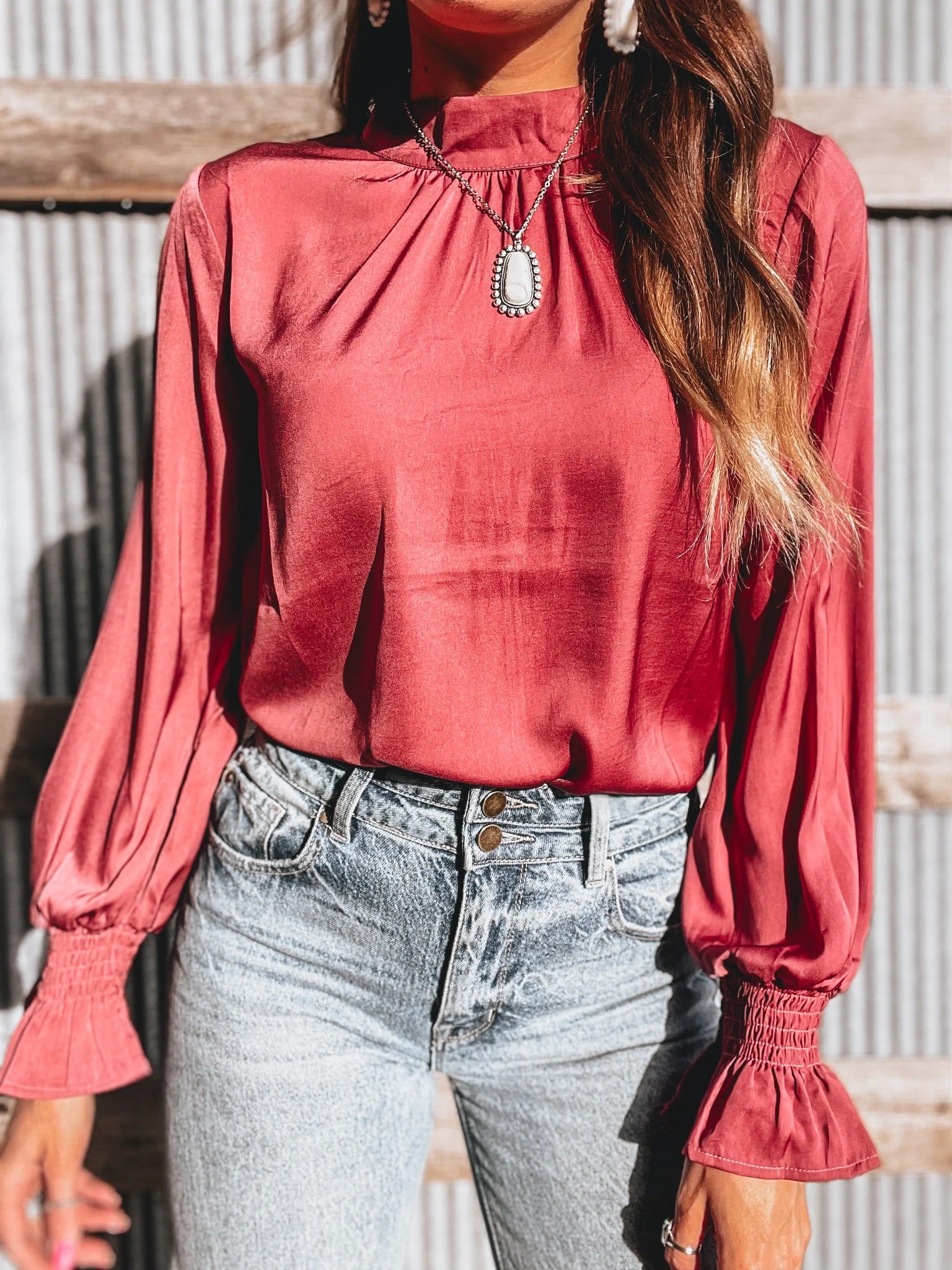 Grace Top (Mauve)
