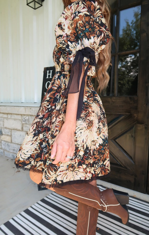 Aspen Floral Babydol Dress