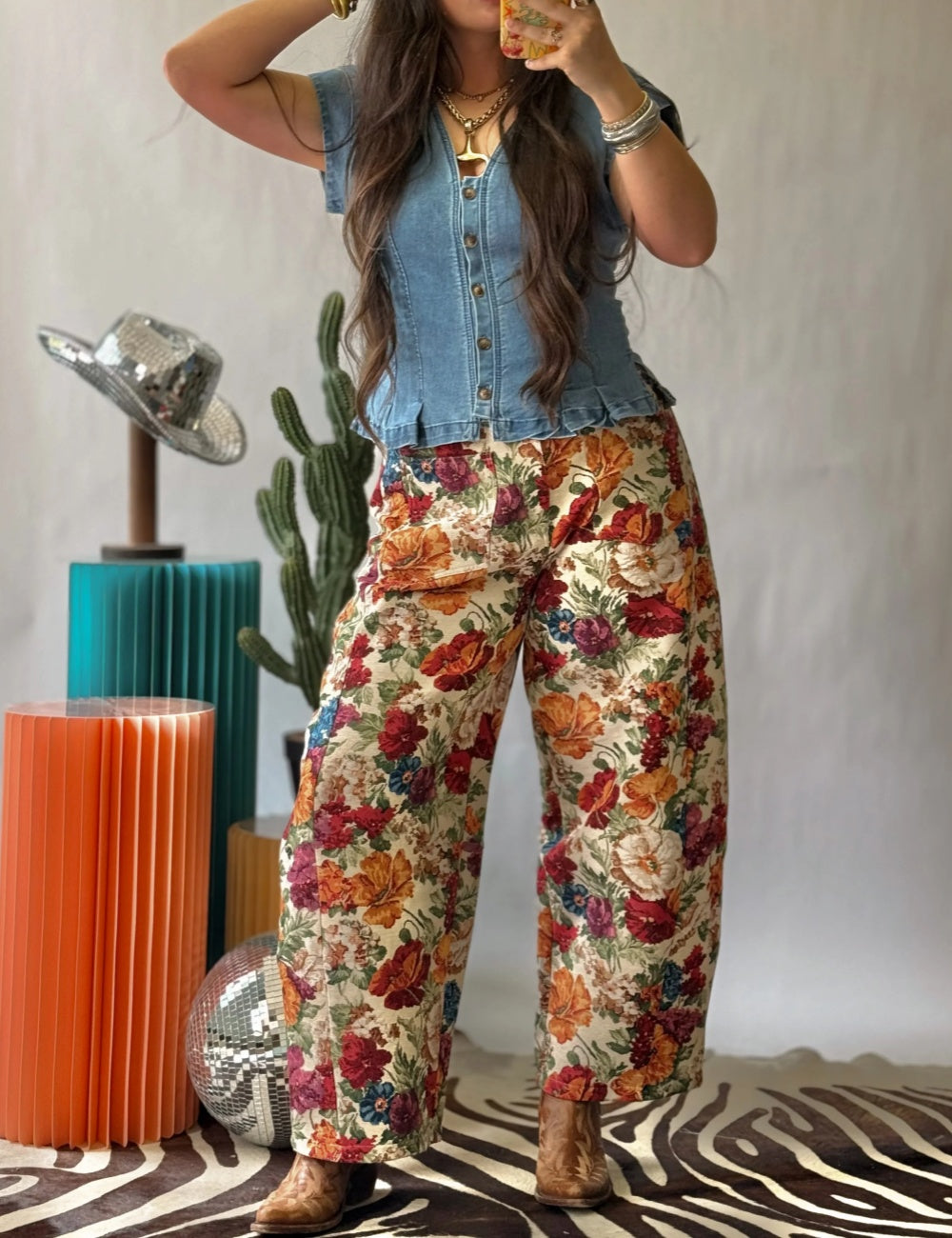The Indigo Muse Top