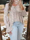 Women's Printed Bohemian Style Top