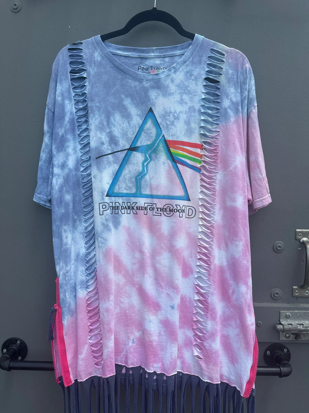 Pink Rock Band Pastel T- Shirt Dress