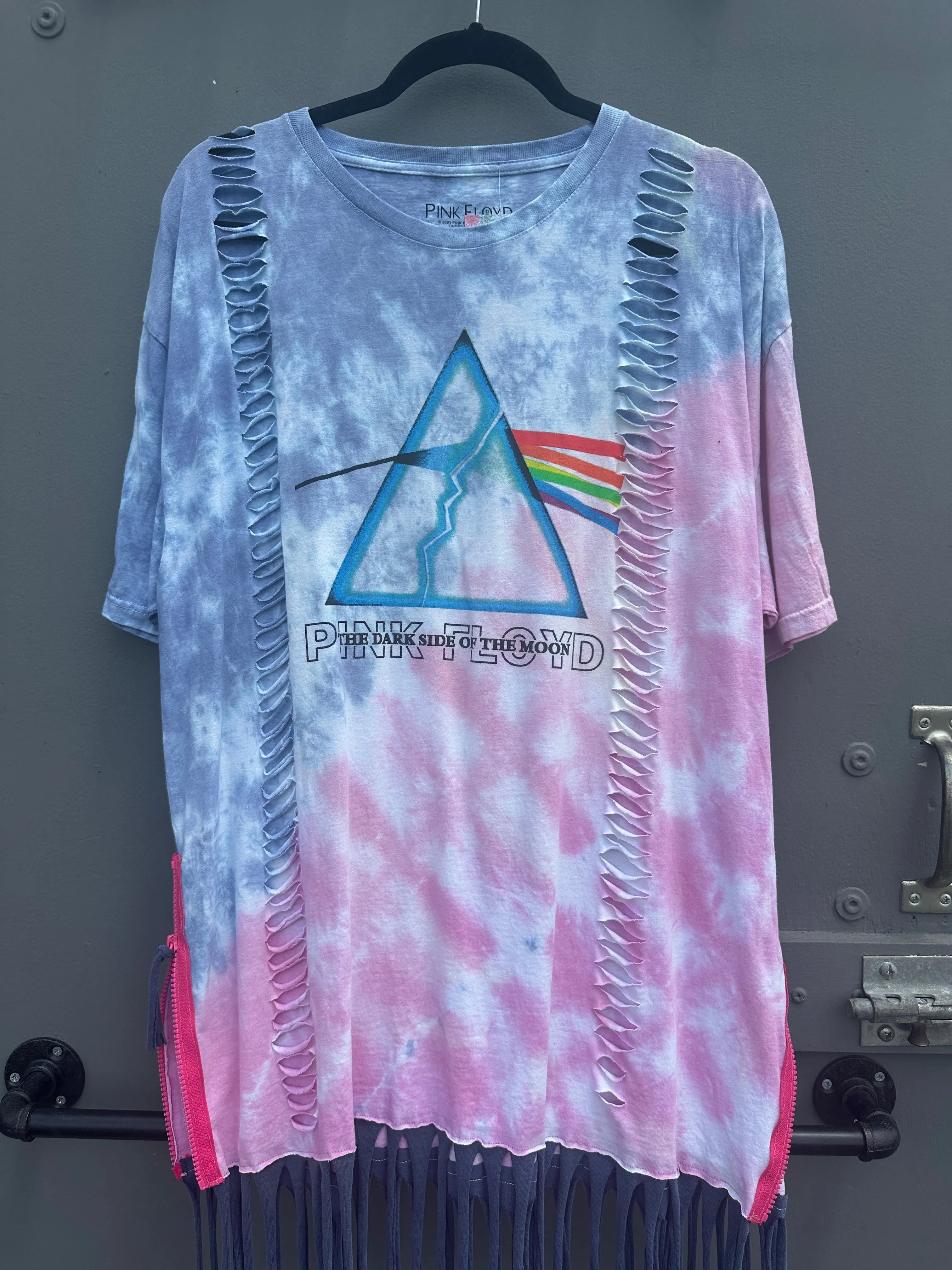 Pink Rock Band Pastel T- Shirt Dress