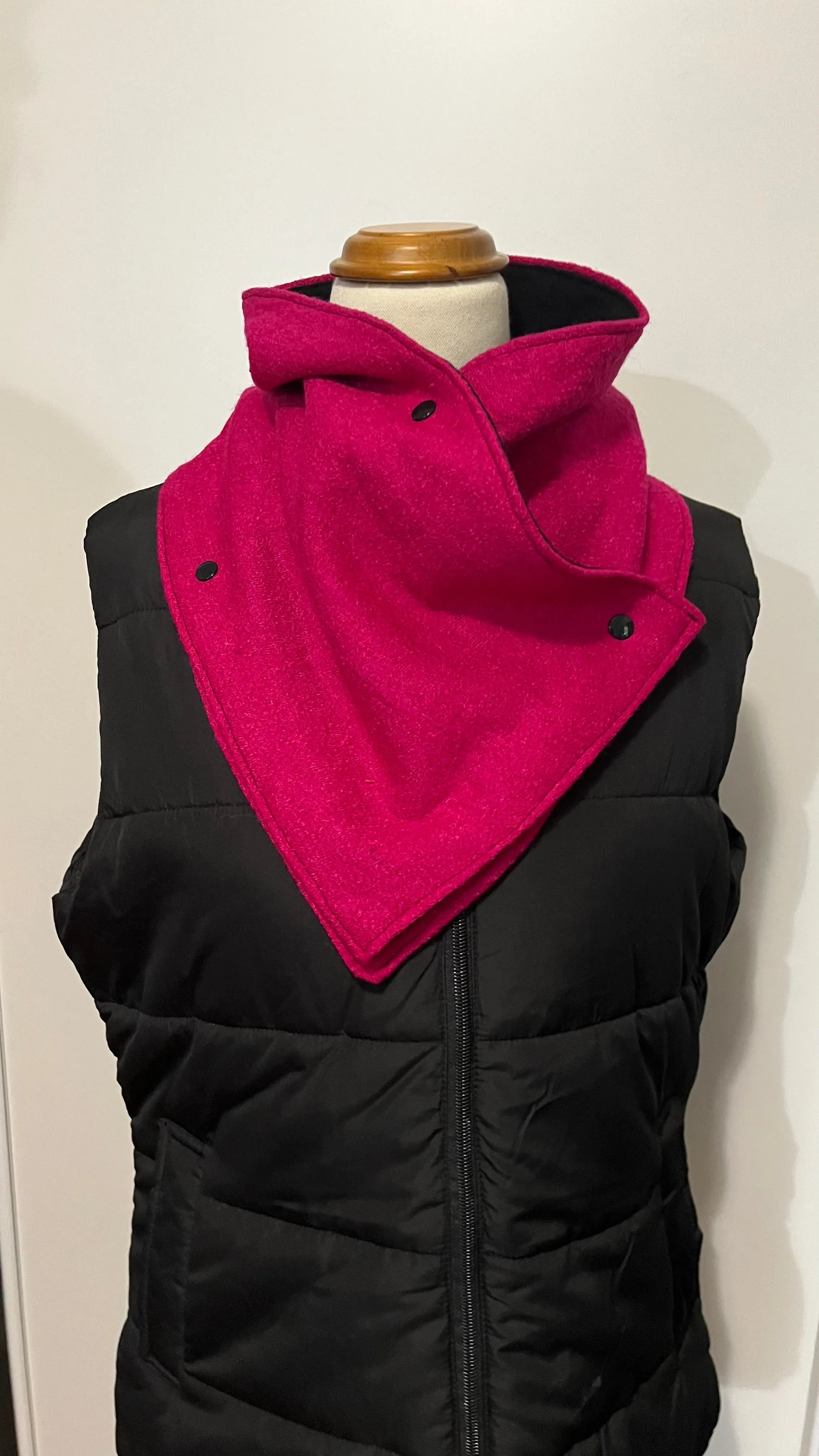 Western Cowboy Solid Color Warm Neck Hood