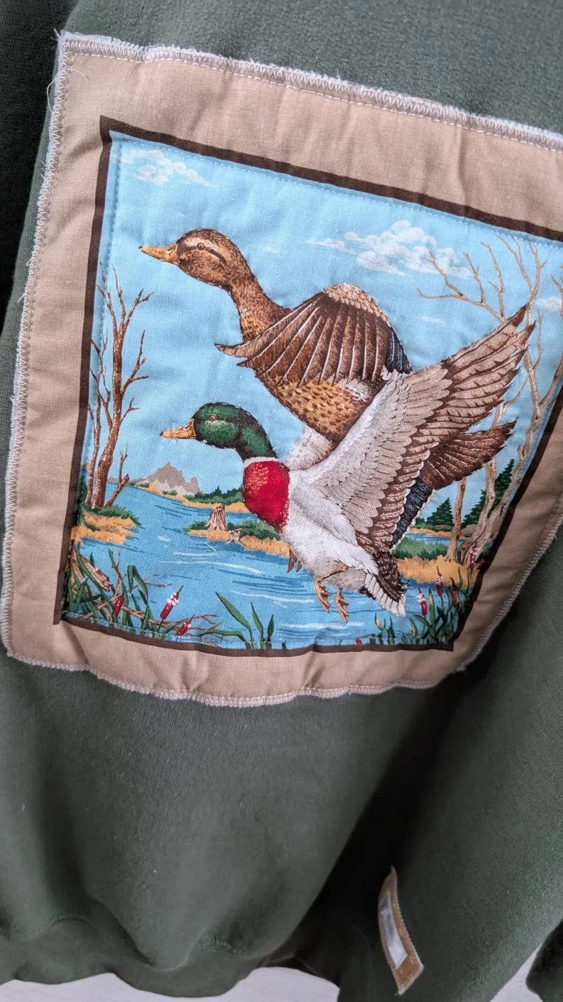 Framed Flying MALLARDS Crewneck