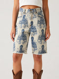 Octopus Sage Bermuda Shorts