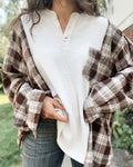 Chocolate Flannel Crew 91c8