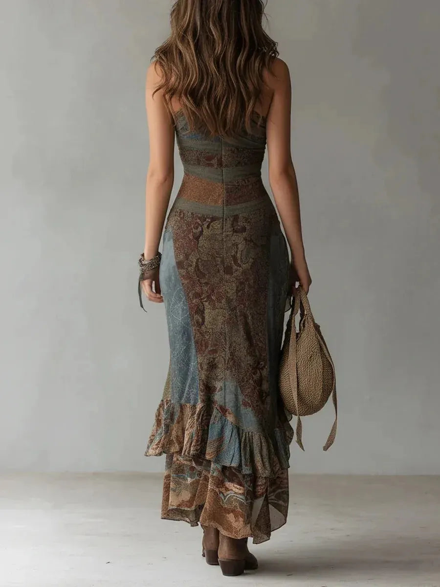 Paulina One Shoulder Maxi Dress