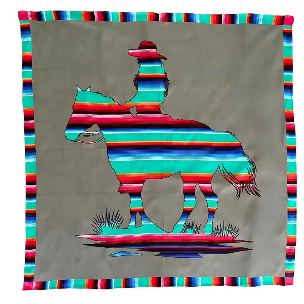 Cowgirl Wild Rags (Cowgirl Candy) Silk Scarf