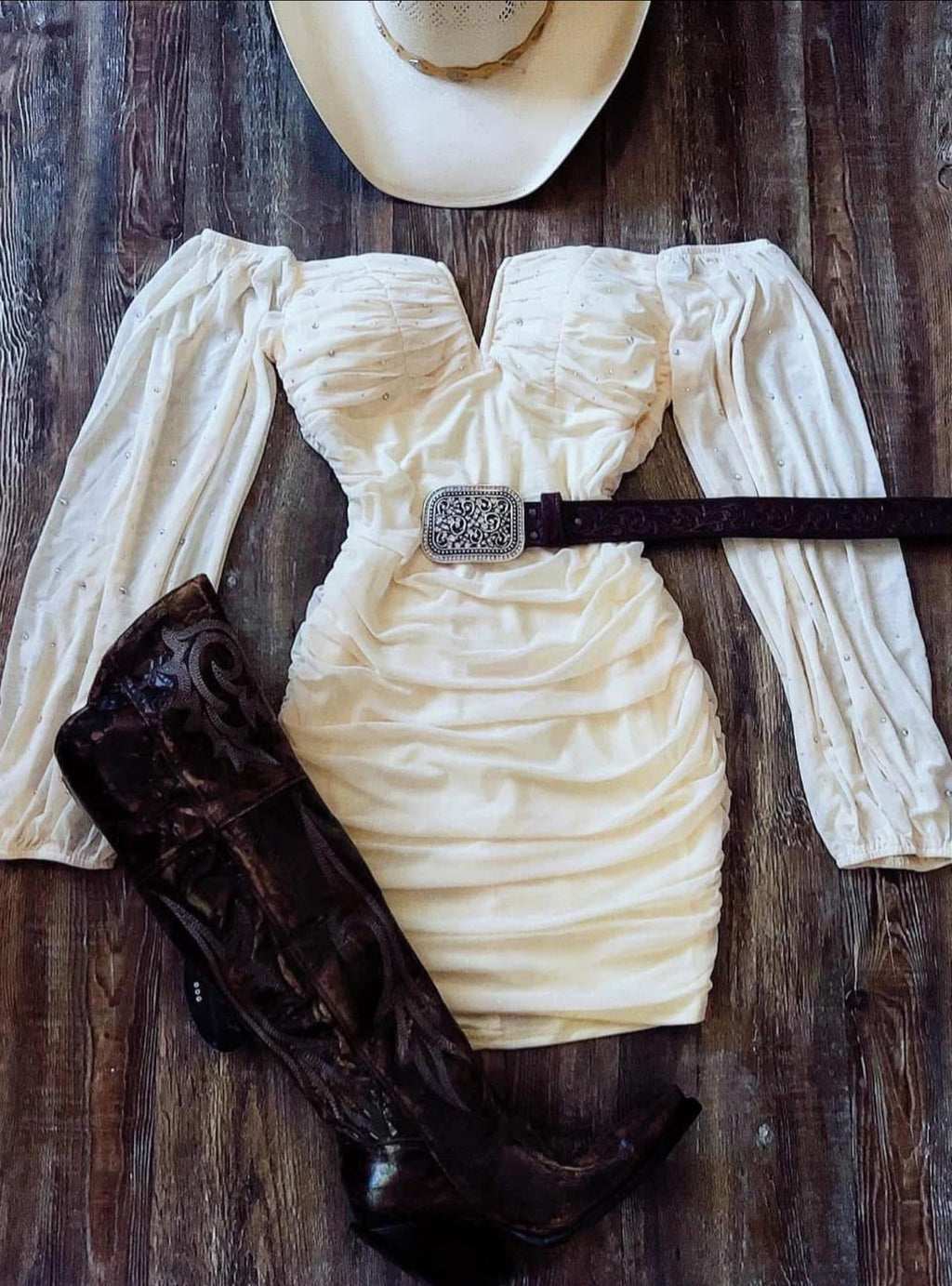 Sexy V-neck Off-shoulder Bodycon Dress