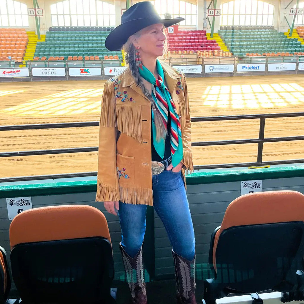 Serape Wild Rags (Western Sky) Silk Scarf