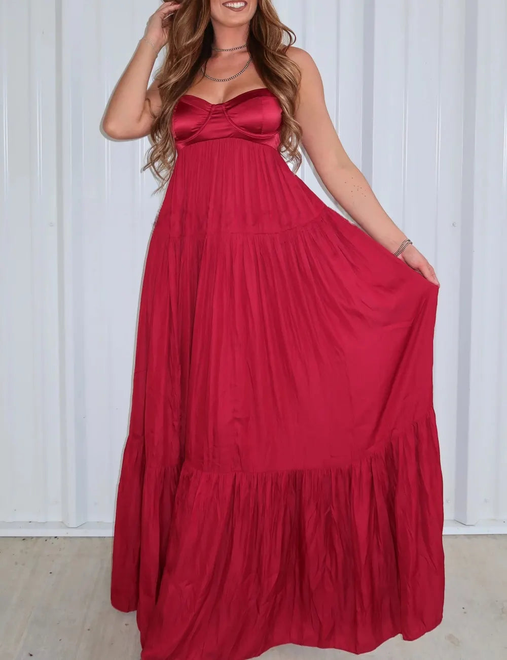 Scarlet Silhouette MaxiDress