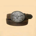 Longhorn Berry Edge Buckle Belt