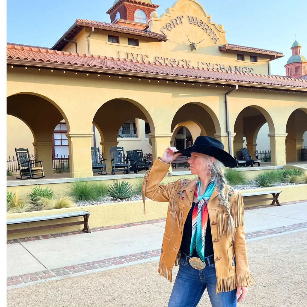 Serape Wild Rags (Wild Bill) Silk Scarf