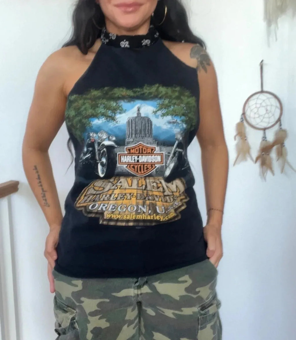 Harley Davidson Halter Tee