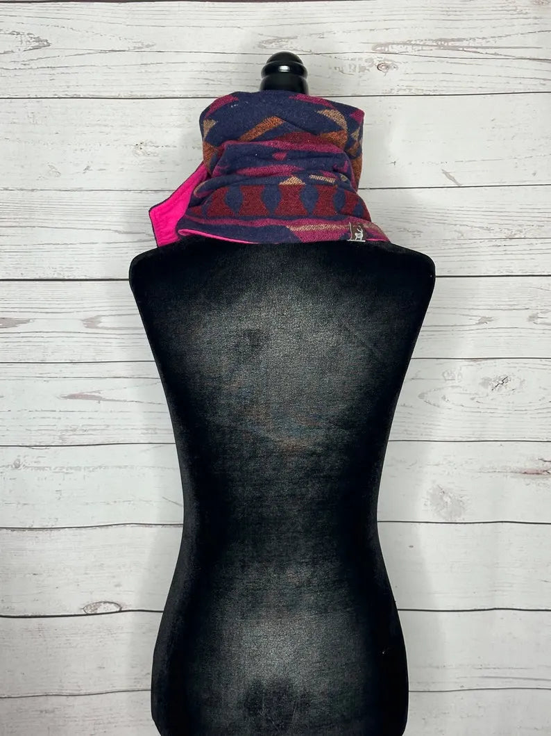 Royal Western Aztec Warm Neck Hood