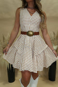 Chic Check Mini Dress