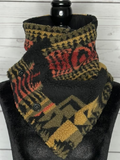 Women's Western Cowboy Plush Warm Neck Hood