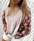 Patchwork Sweatshirt b8c9