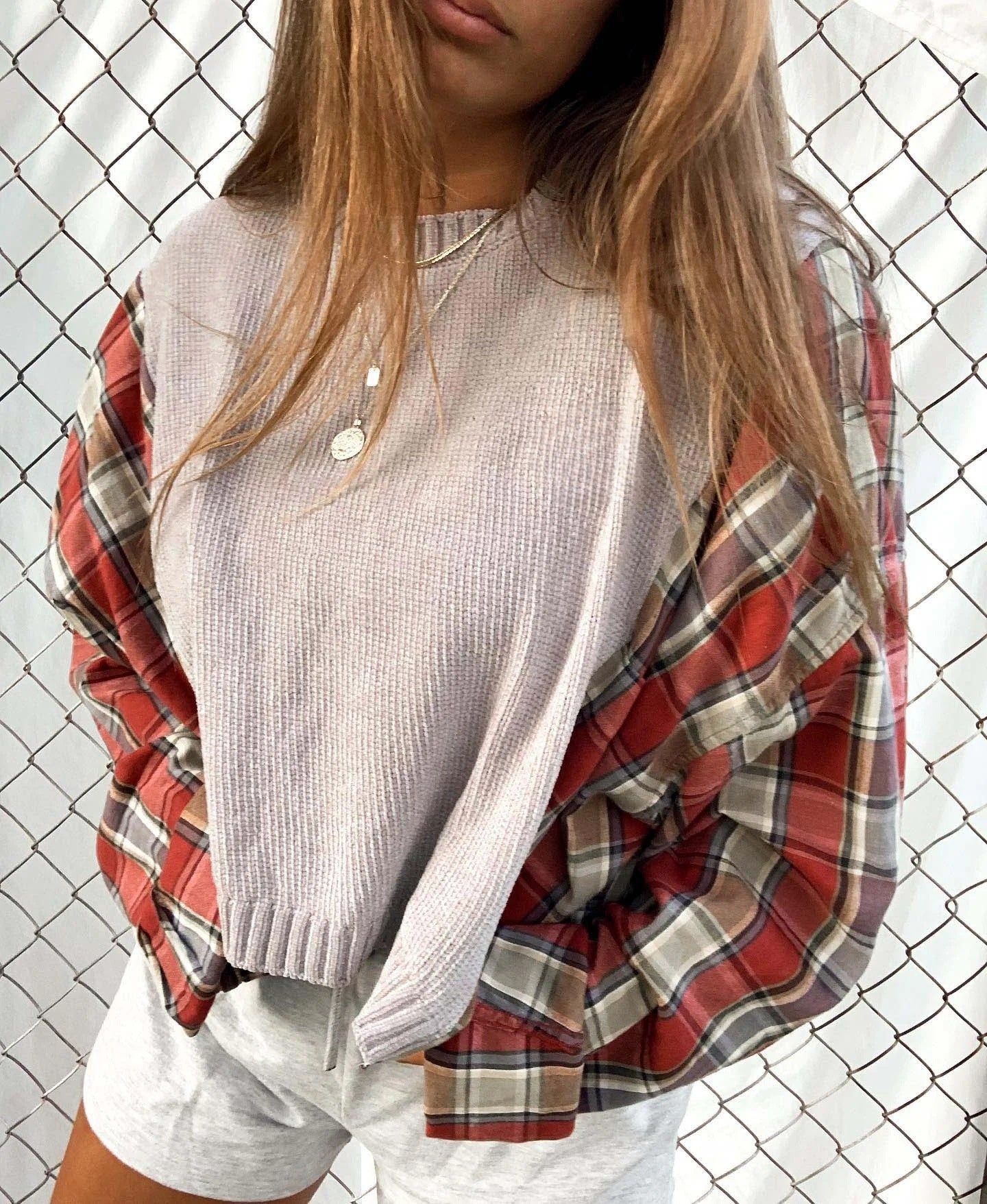 Patchwork Sweatshirt b8c9