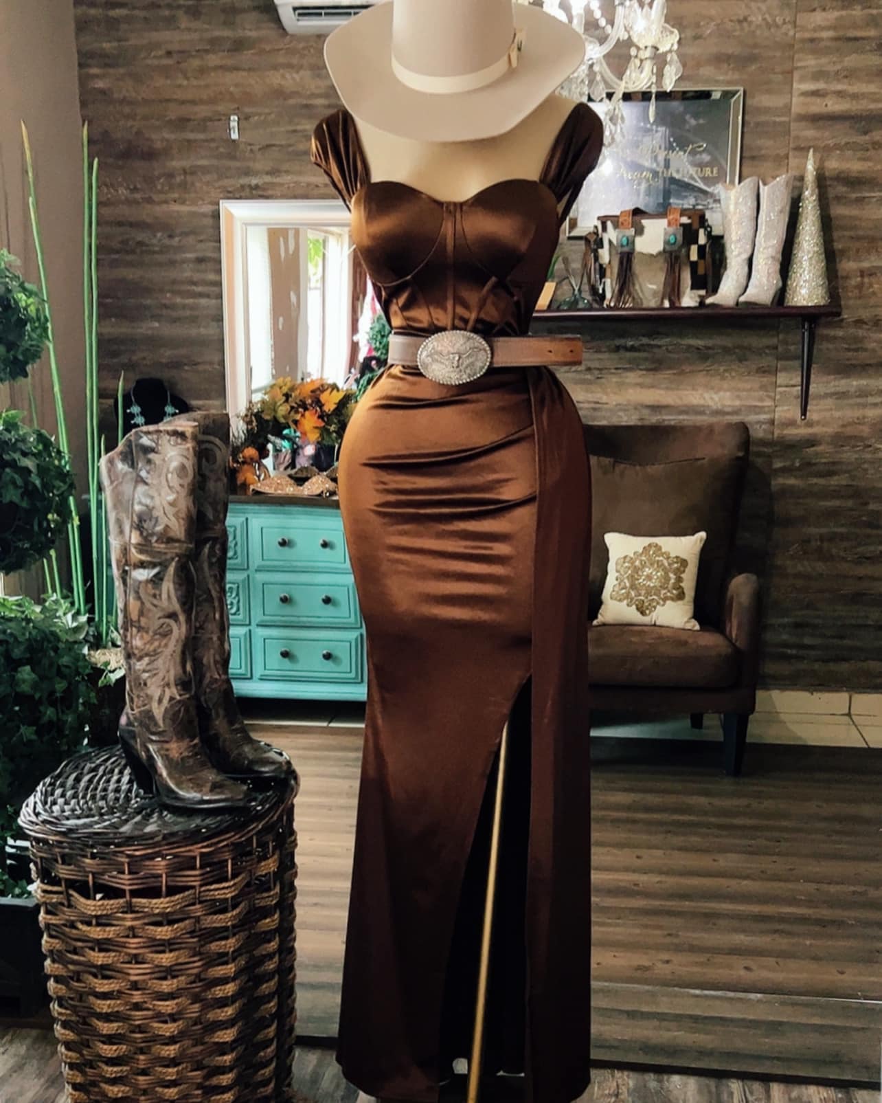 Women's Slit Dress