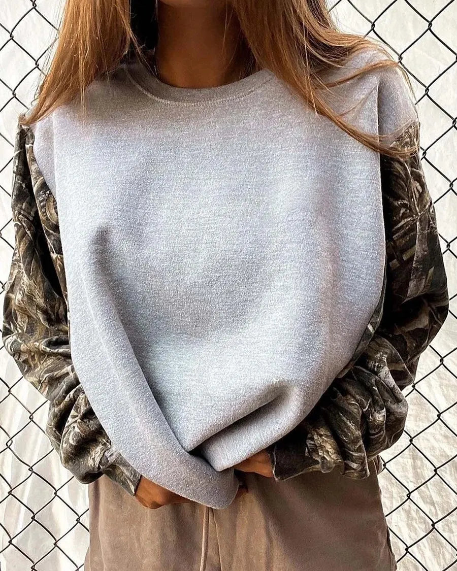 Patchwork Sweatshirt a0bd