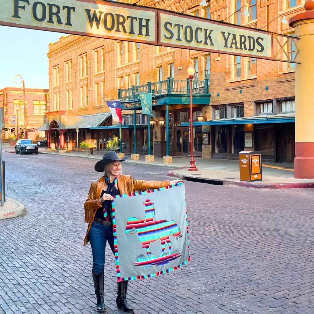Cowgirl Wild Rags (Cowgirl Candy) Silk Scarf