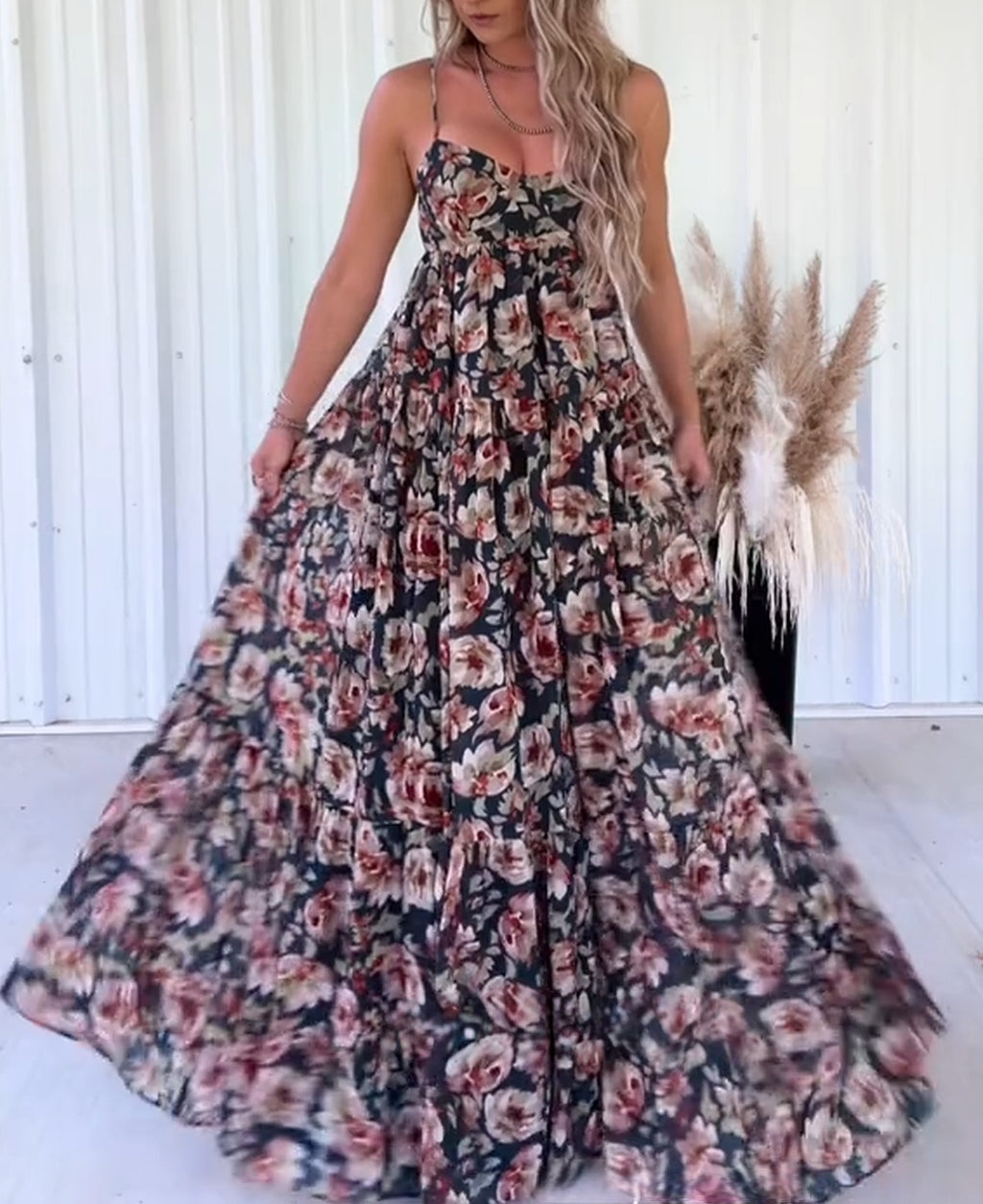 Women's Floral Print Sundress