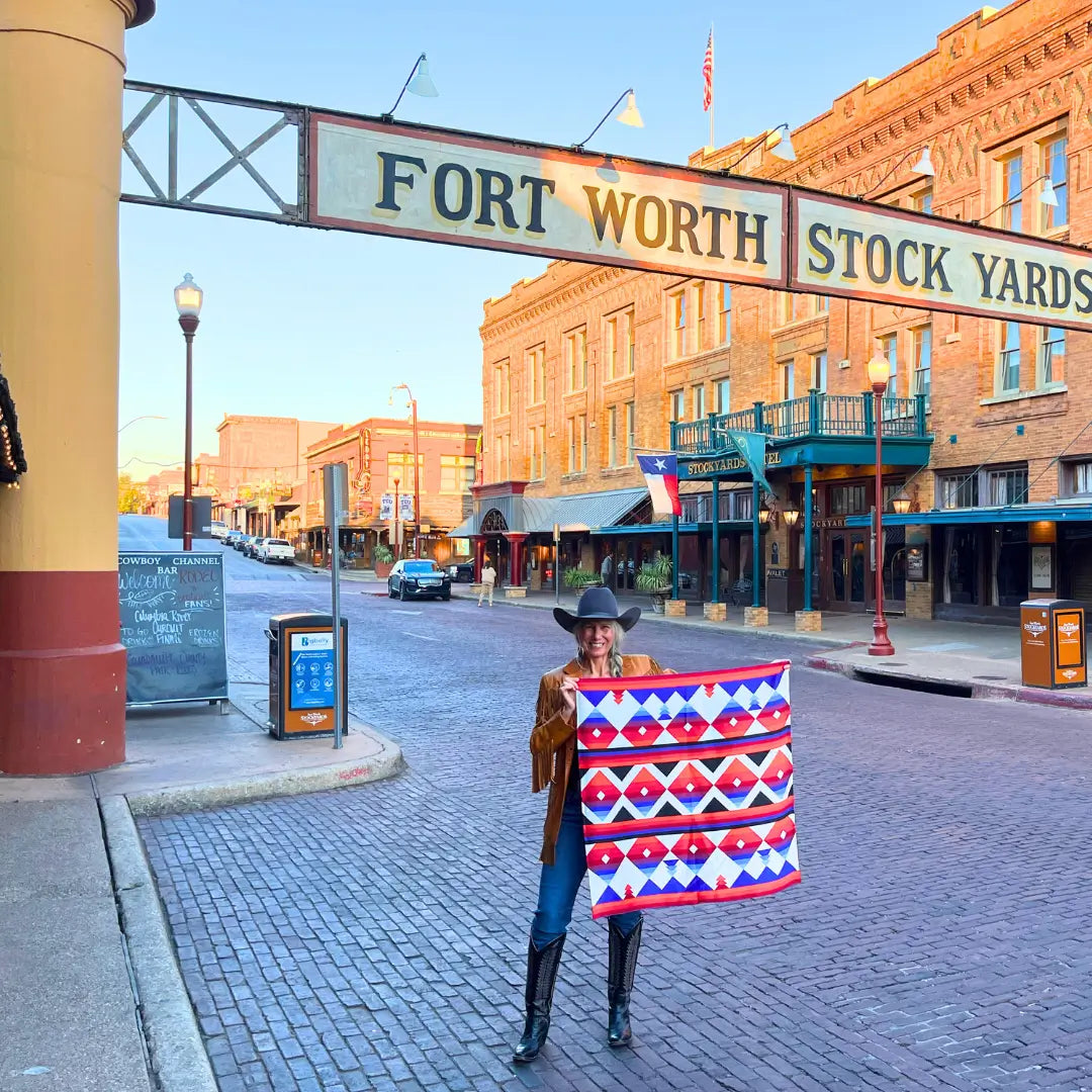 Aztec Wild Rags (Chasing Sunrise) Silk Scarf